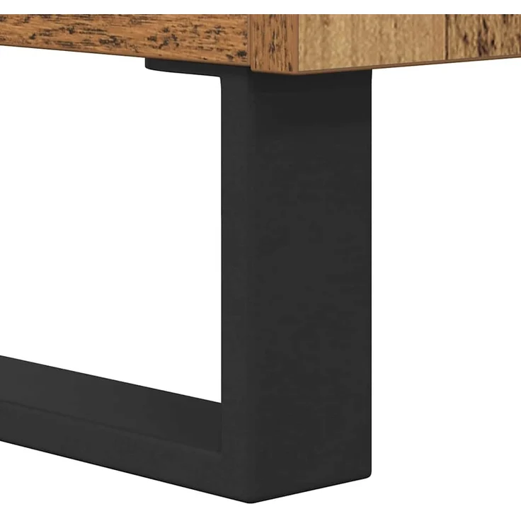 vidaXL Sideboard mit Schubladen Altholz 60 x 35 x 70 cm Holzwerkstoff 881953 – Bild 9