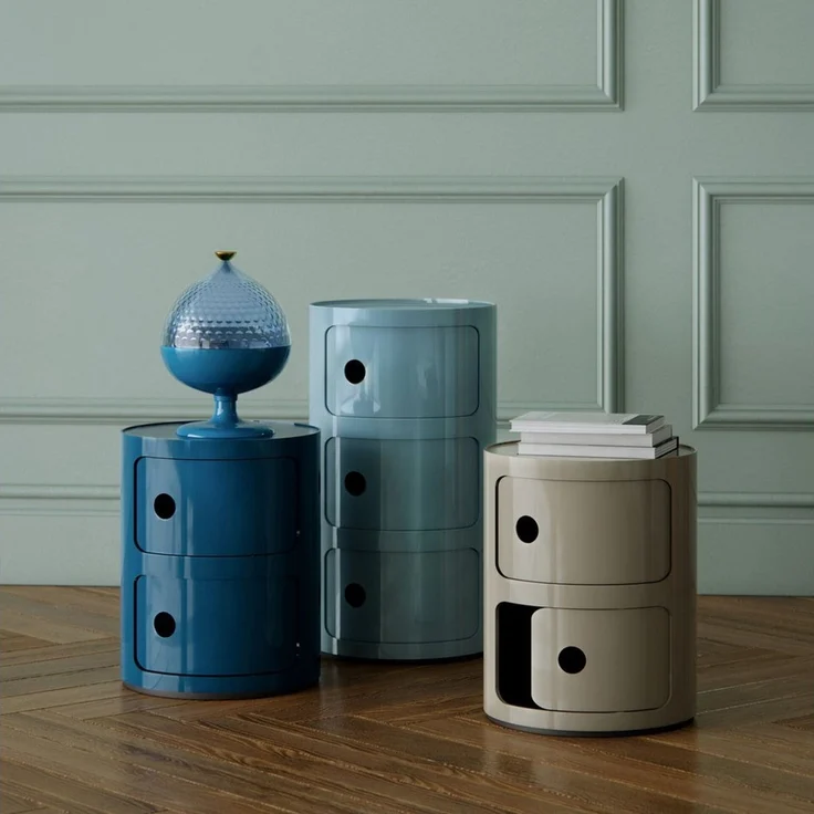 Kartell Componibili, Container 3-fächer, Taupe – Bild 2