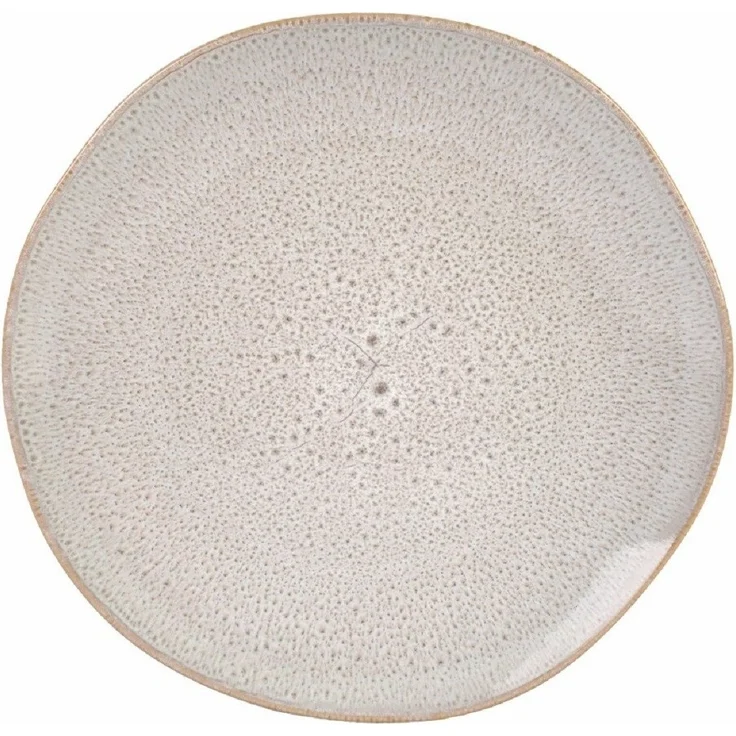 Große Essteller 27 cm Ø Serie Alythia für stilvolle Tischdekoration Beige – Bild 1