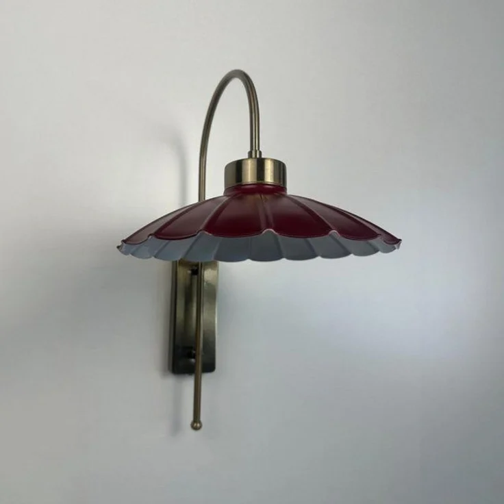 Bamyum Wandleuchte Risso Vintage Metall Wandleuchte, ohne Leuchtmittel – Bild 4