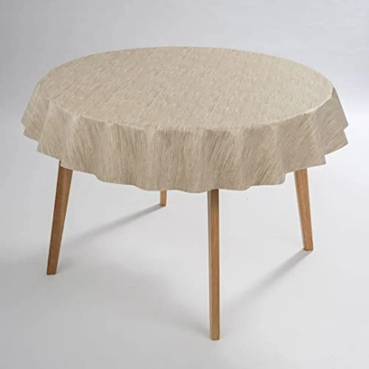 laro Tischdecke Wachstuch-Tischdecke Wachstischdecke Tischwäsche Abwaschbar – Bild 3