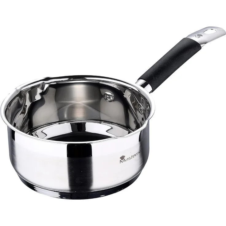 Kasserolle Masterpro bgmp-1500-bk Edelstahl (1,3 L) (16x7,5 cm)