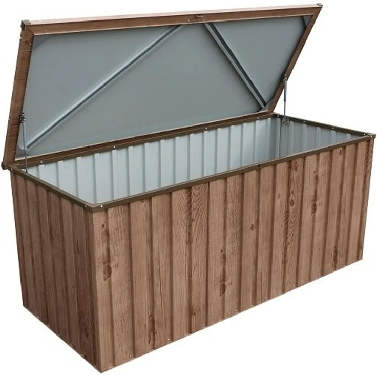 VCM Kissenbox Duramax Gerätebox 921172 Braun 174 x 73 x 73 cm – Bild 4