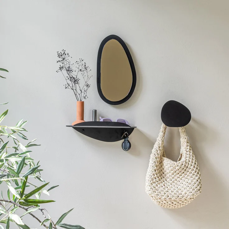 Spinder Design Spiegel Pipa Top Schwarz – Bild 7