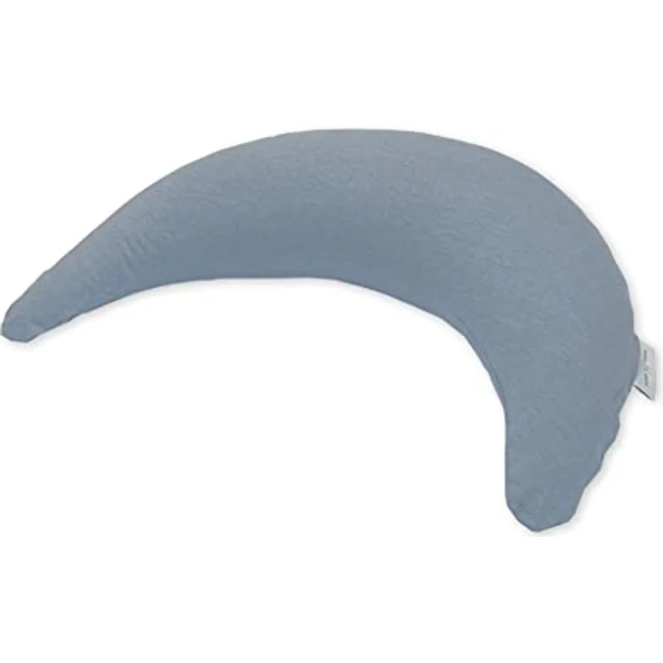 Theraline Stillkissen Der Bambusmond, 140 cm, aus Bambusfasern und Bio-Baumwolle, maschinenwaschbar, vielseitig einsetzbar – Bild 1