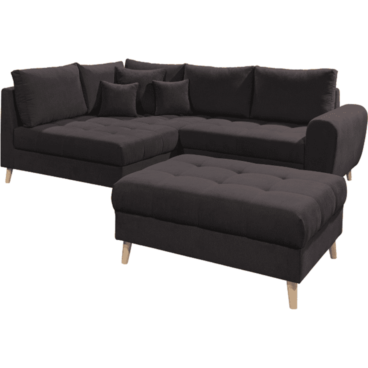 Alice Ecksofa von Ed Exciting Design – Beidseitig Bestellbares Sofa mit Hocker in Verschiedenen Farben