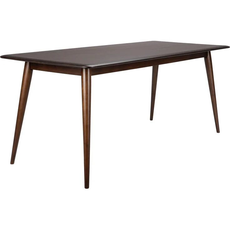 DutchBone Esstisch Elroy aus Gummibaumholz in Walnussbraun Braun 80x180x75 cm – Bild 1