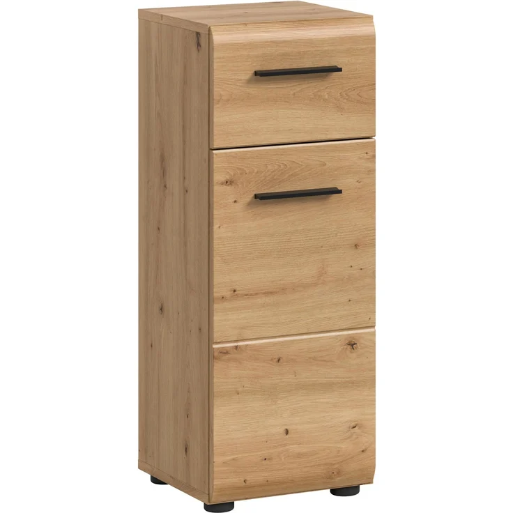 Standschrank (B/H/T: 30x80x30 cm) in Artisan Oak Nachbildung und Artisan Oak Nachbildung – Bild 1