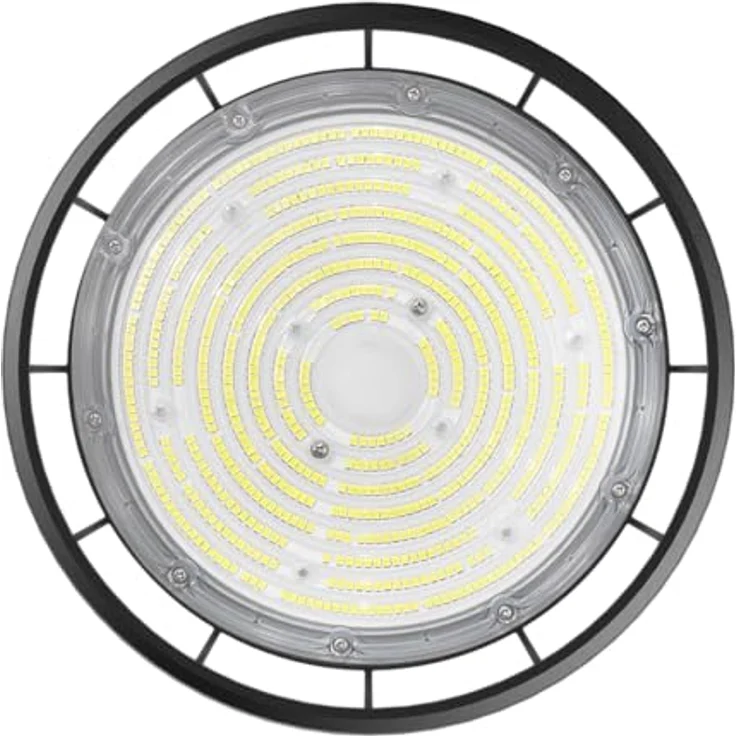 Berger & Schröter LED Strahler UFO High Bay Light 150 W, 28500 Lumen, 6500 K Weißlicht, dimmbar, IP66, energieeffizient – Bild 2