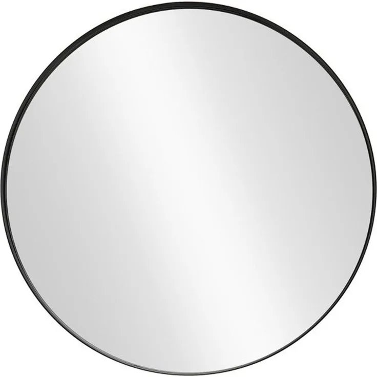 riess-ambiente Wandspiegel PORTRAIT 40cm schwarz – Metallrahmen, rund, Accessoire (Einzelartikel, 1-St), moderner Spiegel mit edlem Schwarz – ideal für Flur oder Ankleide