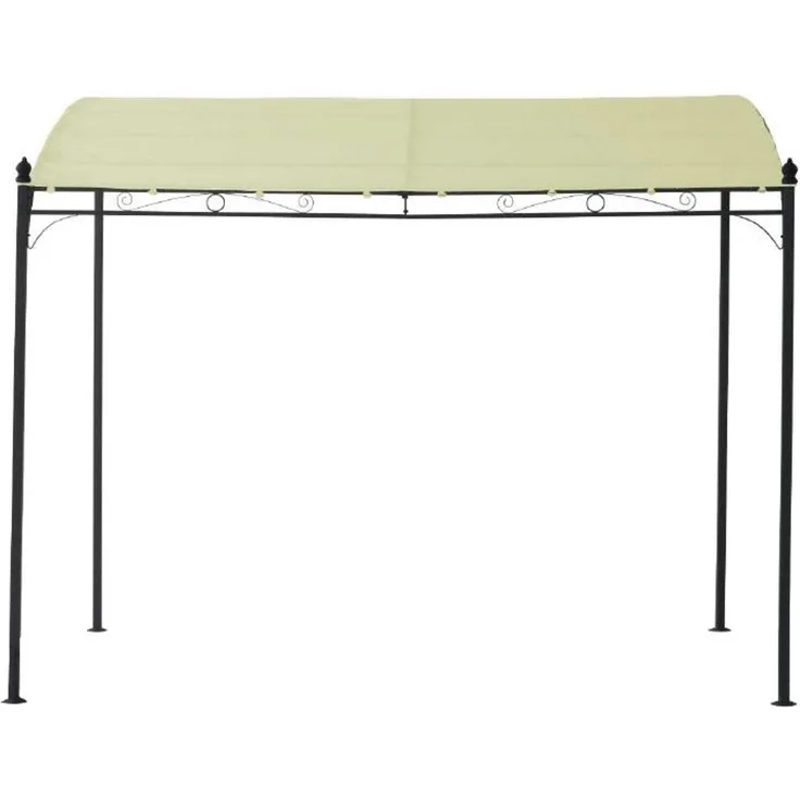 Anbau-Pavillon MANTOVA 3x3 Meter, ecru