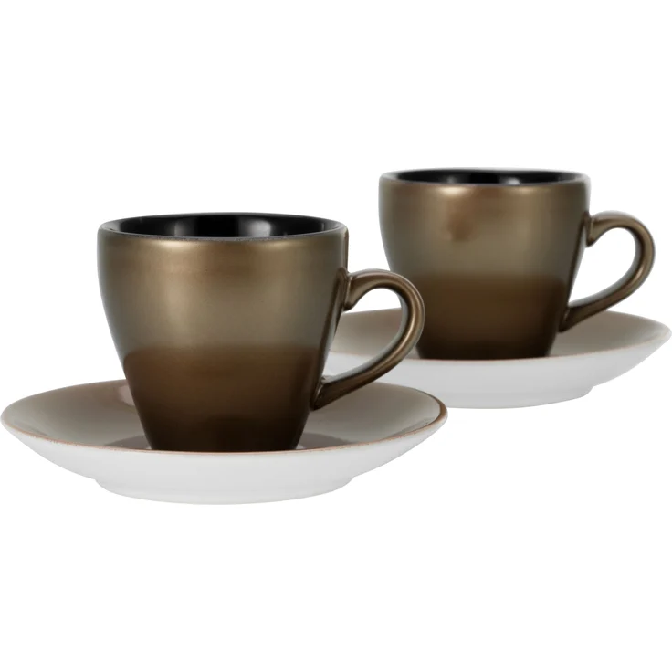 Golden Days Schwarz, Espressoset 4-tlg (mo) – Bild 1
