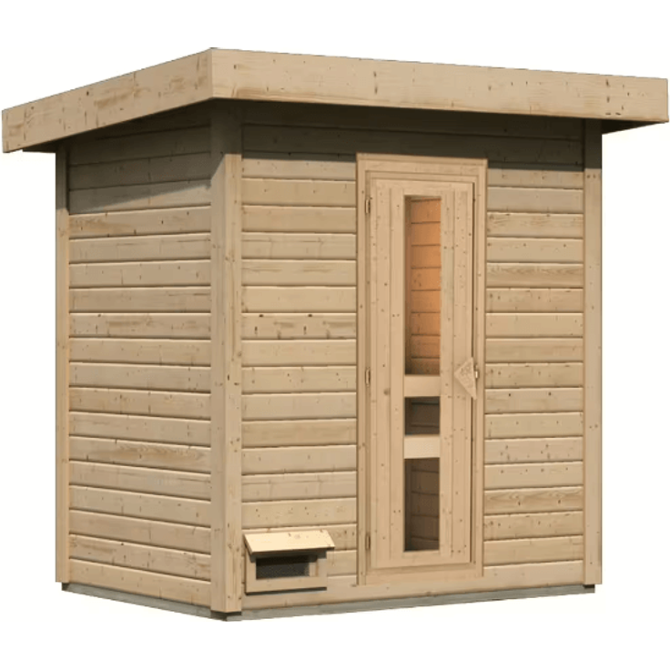 Karibu Sauna Hytti 1 naturbelassen ohne Ofen – Bild 2