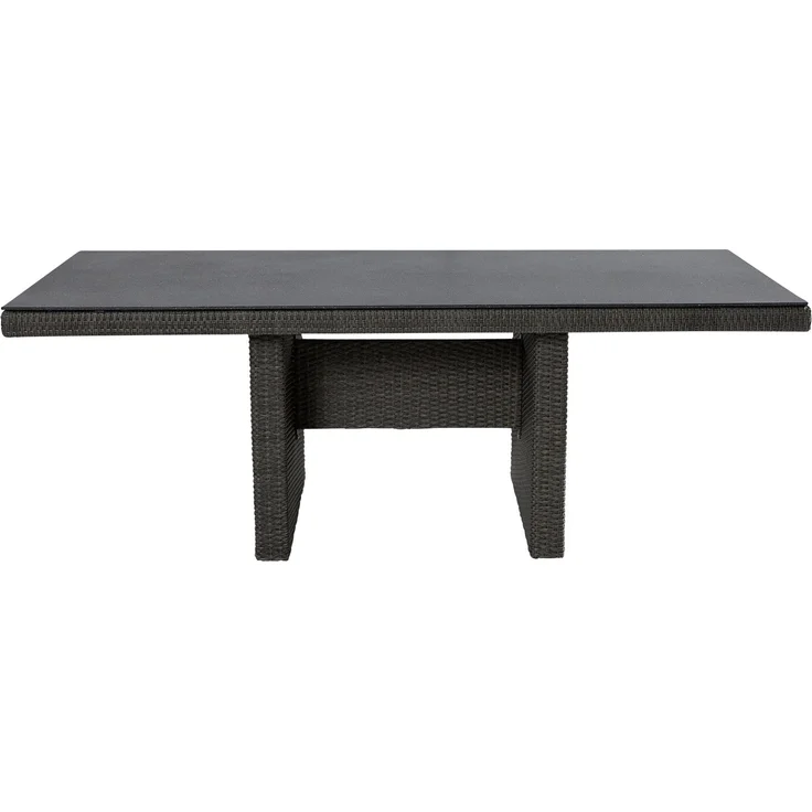 LC Garden »Barcelona« Gartentisch 200x100 cm grau-mix Wangentisch Glaskeramik-Tischplatte – Bild 1