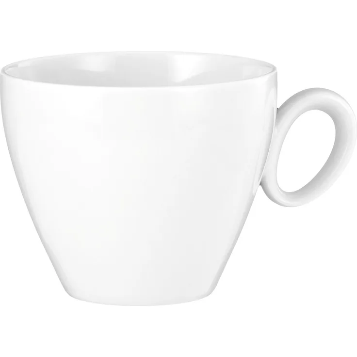 Seltmann Weiden 'TRIO' Kaffeetasse, Porzellan weiß, 8.6 x 7 x 11 cm, spülmaschinen- & mikrowellengeeignet