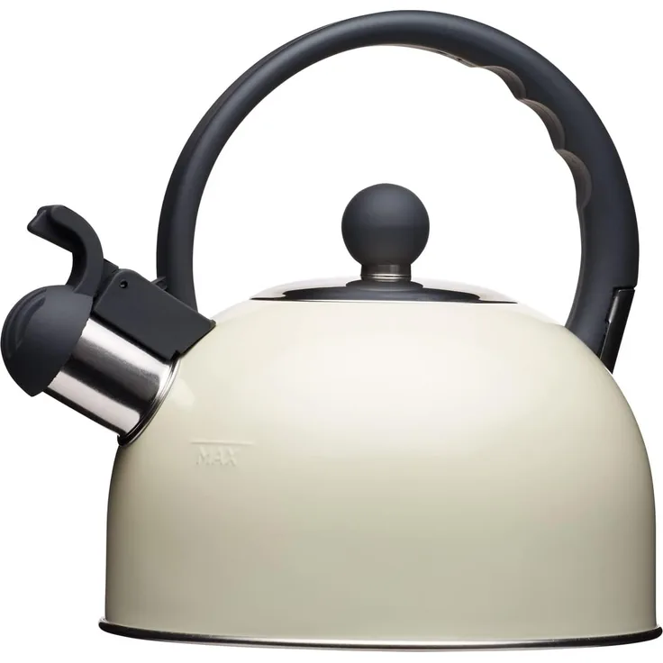Kitchen Craft Wasserkocher Living Nostalgia 1,4l in Creme, Metall, 30 x 18 x 18 cm