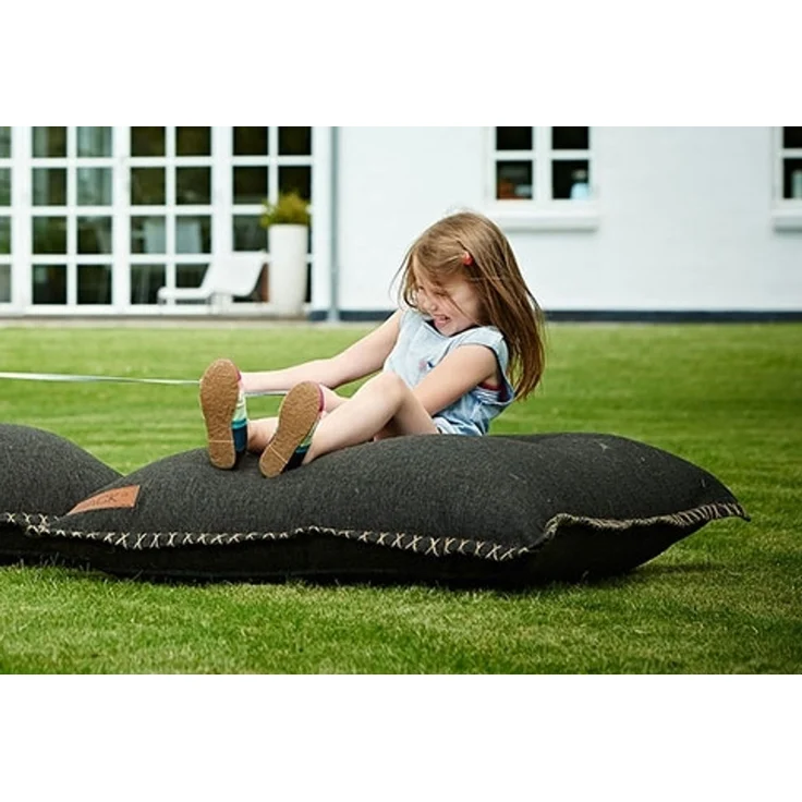 Outdoor Kindersitzsack SQUAREit Cobana Junior Braun – Bild 4