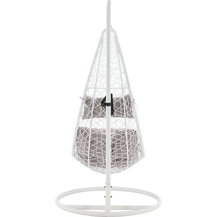 Vente-unique - LUVA Leisure furniture for garden Harz Weiß - B 105 cm x H 197 cm x L 105 cm – Bild 4