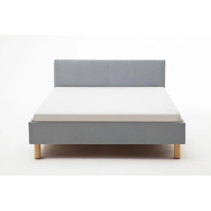 KAWOLA Bett LEO Polsterbett Stoff blau 120x200cm – Bild 6