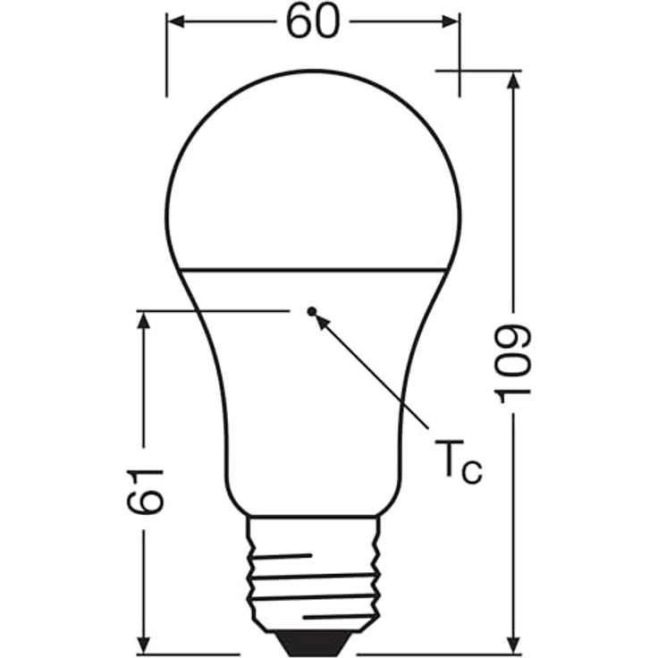 OSRAM LED-Lampe E27 Classic A, 10W, 4.000K, matt, 3er Pack – Bild 4