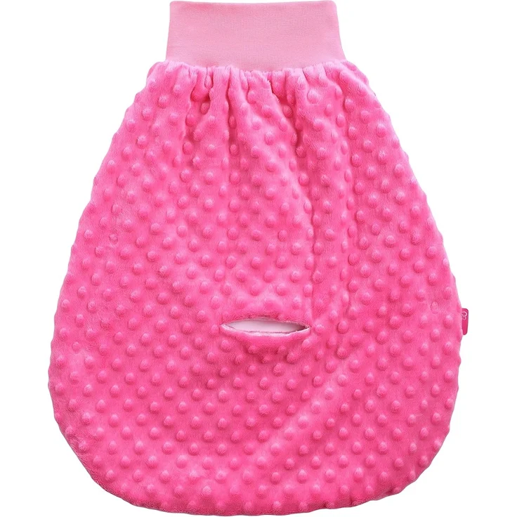 Be Mammy Baby Pucksack Strampelsack Schlafsack Autositz aus Baumwolle mit breitem Bund BE20-136 (Amaranth/1922_18) – Bild 2