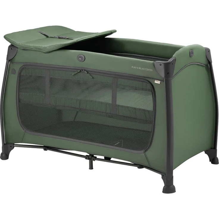 Hauck Play N Relax Center / Reisebett Dark Green – Bild 1
