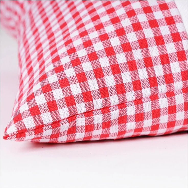 Dr. Berger Zirbenkissen Zirbenkissen Vichy Rot 26 x 19 cm – Bild 1