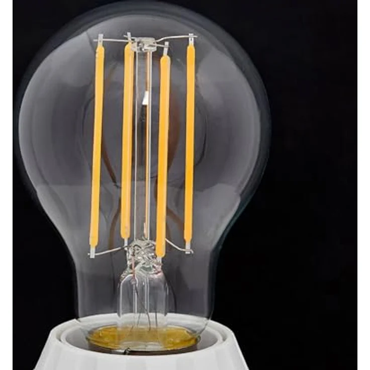 Lindby LED-Leuchtmittel Filament E27, 7W klar, 2.700K, ersetzt 57W Glühlampe, warmweiß – Bild 2