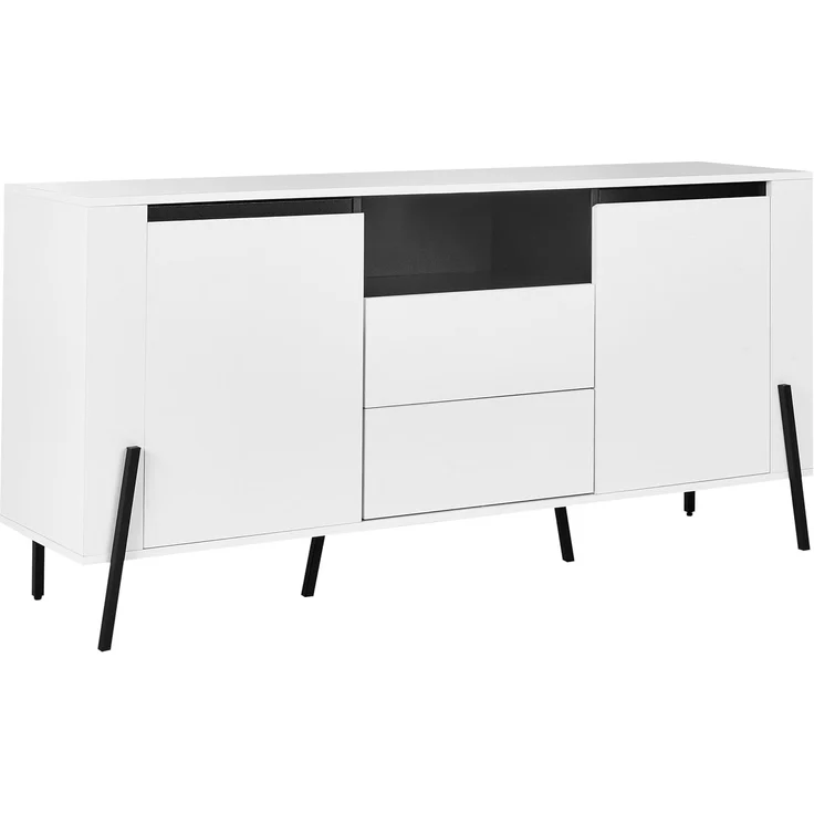 Sideboard mit 2 Türen BLACKPOOL Weiß – Bild 1