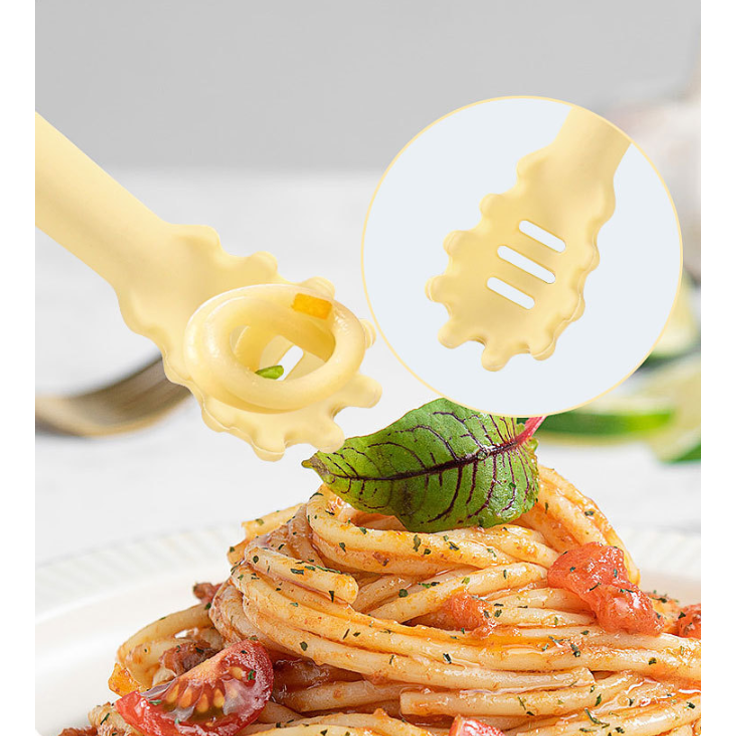 ABC 6-teiliges grünes Baby-Trainingslöffel-Set aus lebensmittelechtem Silikon, geeignet für Babys ab einem Jahr zum selbstständigen Essen. Babylöffel in Dinosaurierform – Bild 5