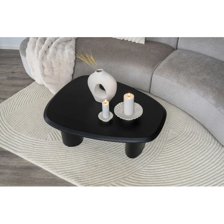 House Nordic Vase, Keramik, weiß, 24x10,5x27,8 cm – Bild 5