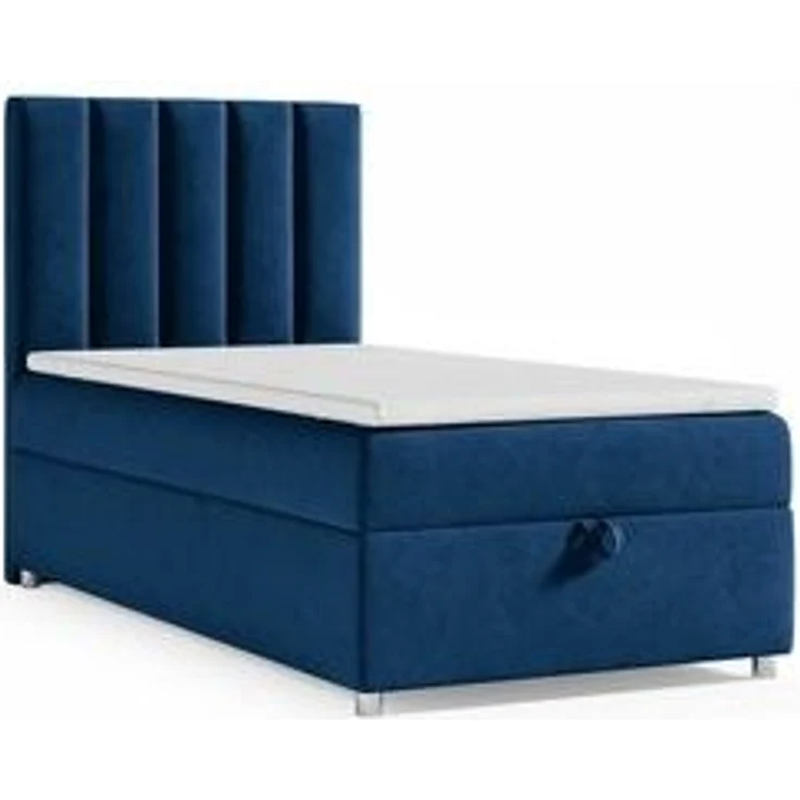 Best for Home Boxspringbett mit Bettkasten Trinity K-10 SINGLE Bonellfederkern inkl. 7 cm Topper (Einzelbett, Polsterbett gepolstertes Kopfteil, Jugendbett, Kinderbett versch. Größen, 70x200 80x200 90x200 100x200 cm), mit oder ohne Topper, Flexible Lie... – Bild 4