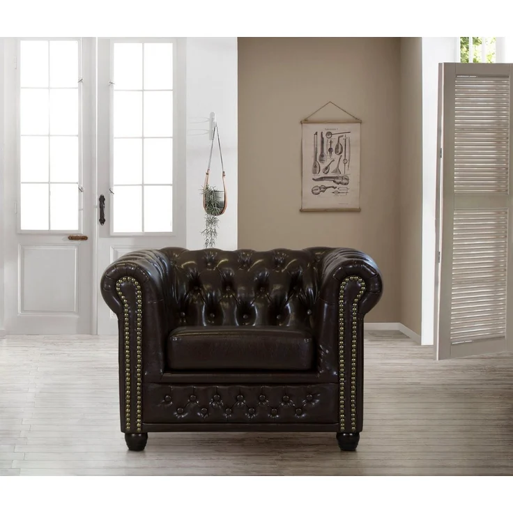 Home affaire Chesterfield-Sessel Rysum Sessel, passend zur Serie "Rysum" B/T/H: 94/86/72 cm – Bild 1