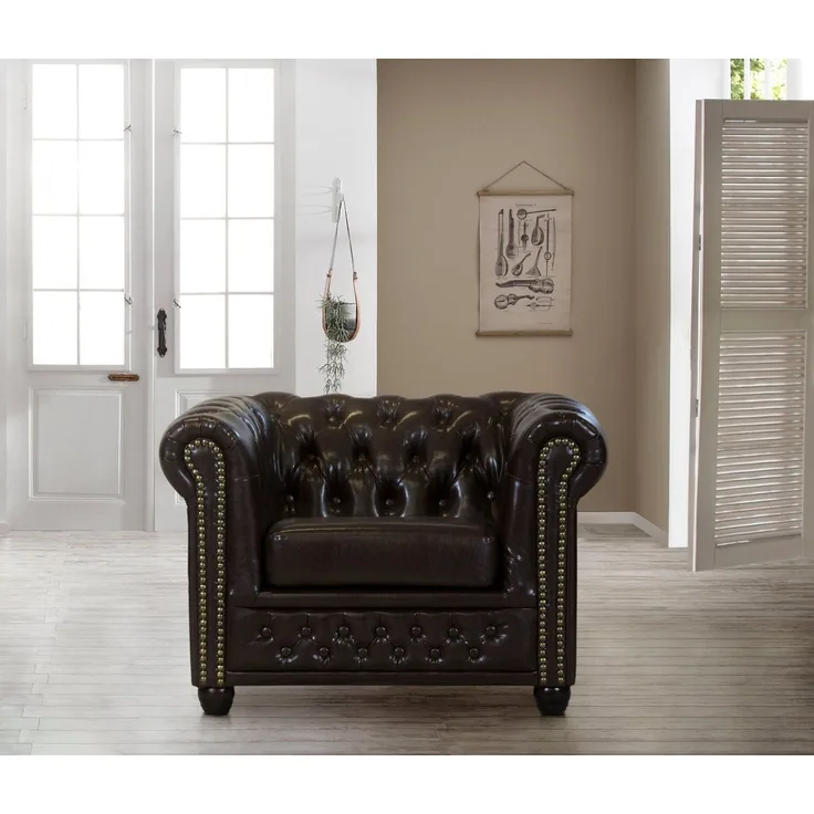 Home affaire Chesterfield-Sessel Rysum Sessel, passend zur Serie "Rysum" B/T/H: 94/86/72 cm