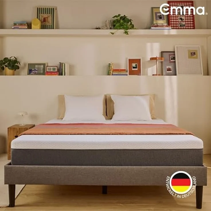 Emma Original Matratze - 80x200 cm - Die meist ausgezeichnete Memory Foam Matratze für alle Körpertypen und Schlafpositionen - Airgocell-Schaum für zusätzliche Atmungsaktivität und reduzierte – Bild 5