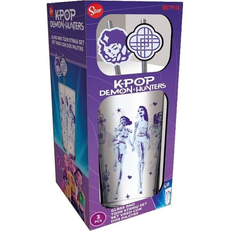 Stor Tumbler-Glas KPop Demon Hunters Glas Tumbler