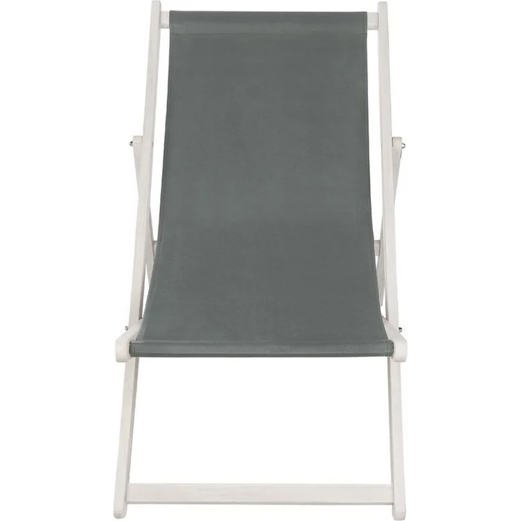 Melko Gartenstuhl Strandliege klappbar Liegestuhl Gartenliege Sonnenliege Balkon (Stück, 1 St), inkl. Sicherung gegen ungewolltes Zusammenklappen – Bild 2