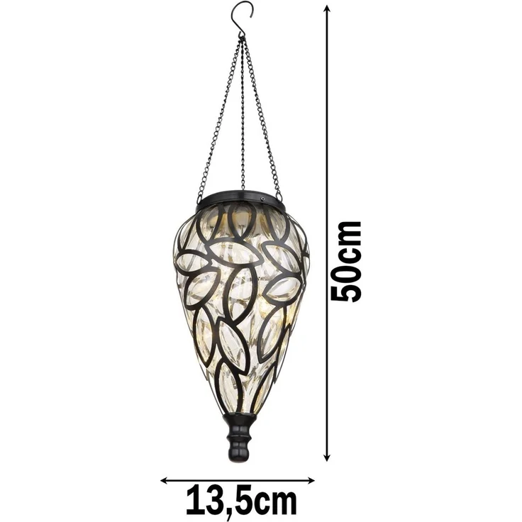 Solarleuchte Garten Tropfen 2er Set 10cm Solarlampe Außen Außenleuchte Solar – Bild 7