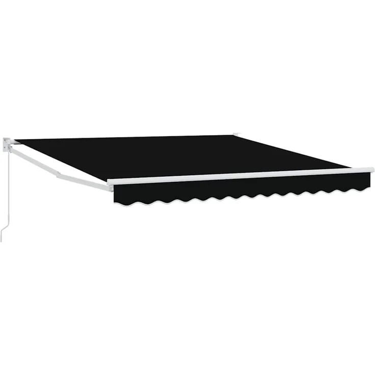 Markise, Sonnenmarkise Schwarz 300 x 250 x 165 cm Polyester – Bild 2