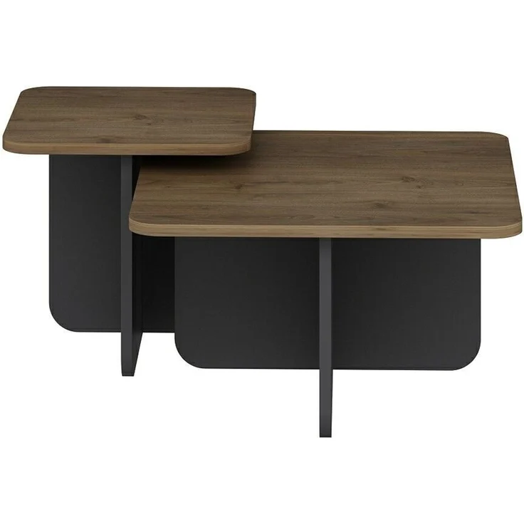 Skye Decor 'Luvi - 20455' Couchtisch, Rahle / Anthrazit, 40,6 x 40,35 x 40,6 cm – Bild 6