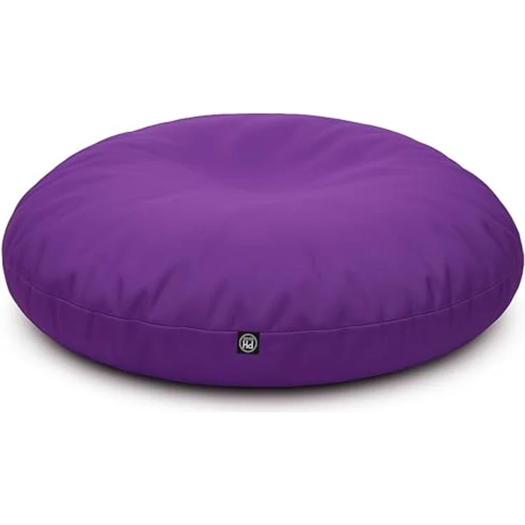 PATCH HOME 2-in-1 Sitzsack Sessel - Gaming Bean Bag mit Reißverschluss - Bereits befüllt, Ergonomisch & Robust für Kinder & Erwachsene - Indoor & Outdoor, Wetterfest (Lila, 155cm) – Bild 8