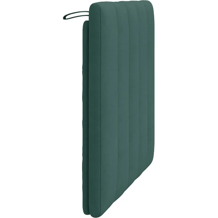 vidaXL Kopfteil-Kissen Dunkelgrün 80 cm Samt 374646 – Bild 6