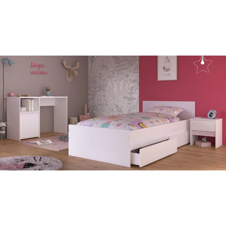 Parisot Kinderzimmer und Jugendzimmer Pirouette in weiß Set 3-tlg. – Bild 2