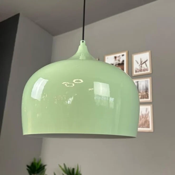 Bamyum Pendelleuchte Bamyum Pendelleuchte Vintage I Kreis I Metall Ø30 cm Lampe, ohne Leuchtmittel – Bild 5