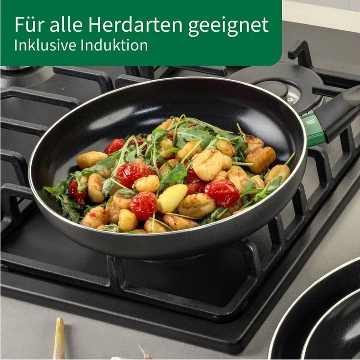 FACKELMANN Chefkoch Aluminium-Pfanne Ø28 cm Keramik-Antihaft-Beschichtung – Bild 2
