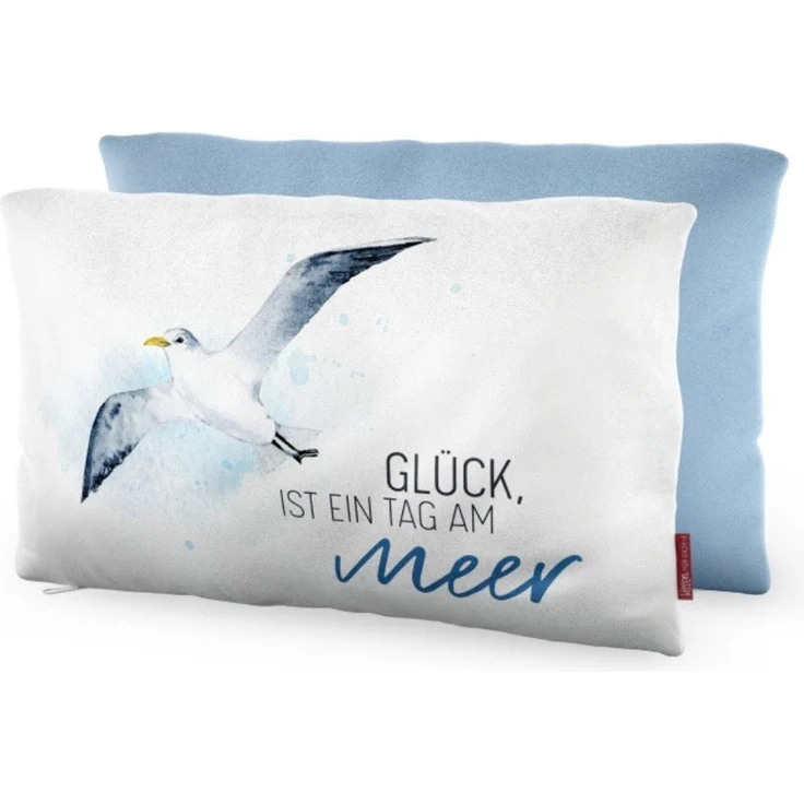La Vida Geschenk für Dich Dekokissen la Vida Dekokissen Serie Maritim, Bezug 100% Baumwolle