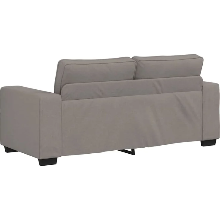 vidaXL 2-Sitzer-Sofa Taupe 180x77x82 cm Stoff 4105172 – Bild 5