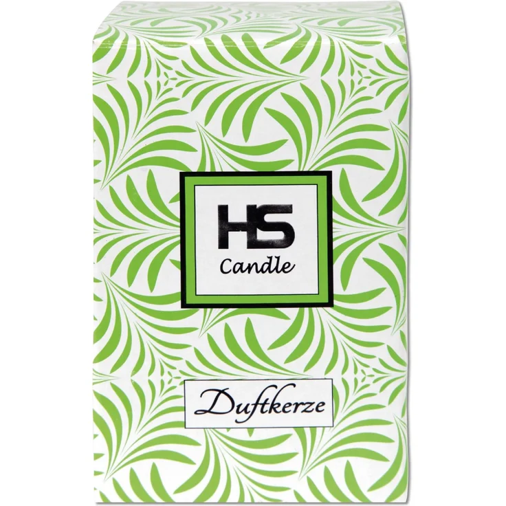Duftkerze im Glas - Weihnachten Grün - Bonbon 500gr ( 110h ) – Bild 4