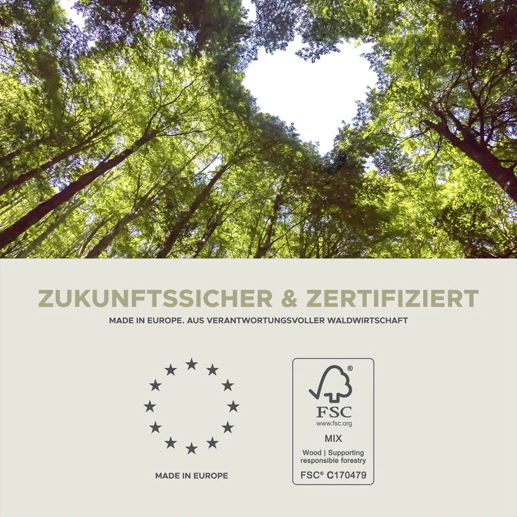 Stauraumregal B/H/T: 192x45x35 cm in Kaschmir Nachbildung und schwarz – Bild 10