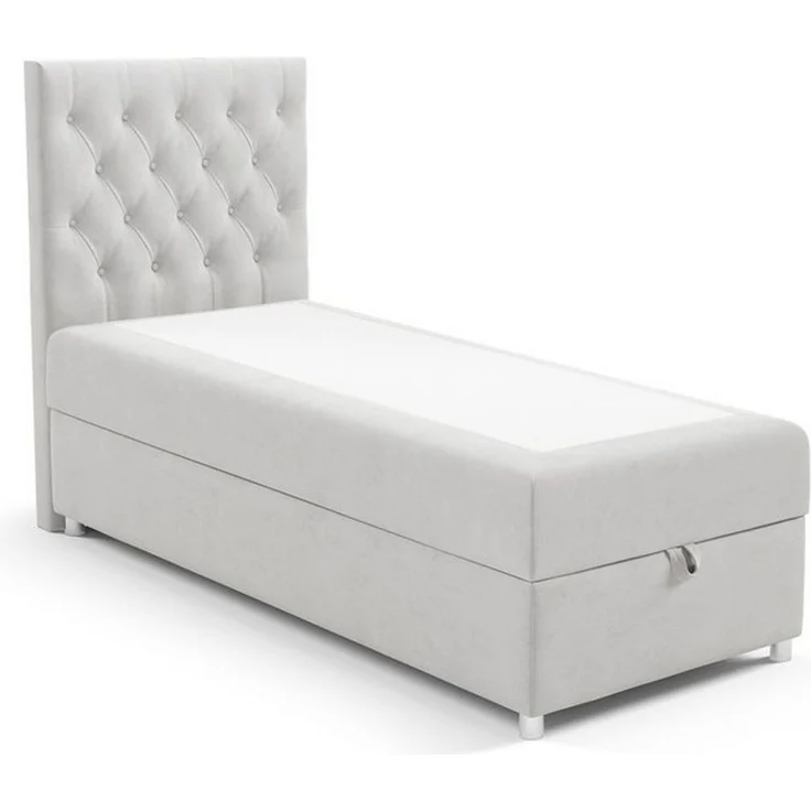 Best for Home Boxspringbett mit Bettkasten K-14 SINGLE Bonell-Matratze inkl. Komfort Topper (Einzelbett, Polsterbett gepolstertes Kopfteil, Jugendbett, Kinderbett, 70x200 80x200 90x200 100x200 cm), Handwerksqualität, TOP Preis-Leistungs-Verhältnis – Bild 5